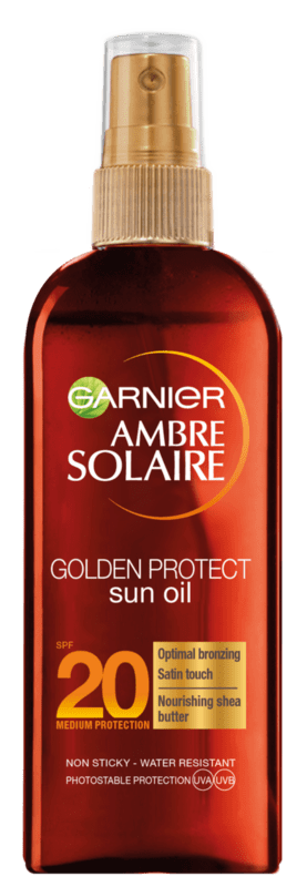 Garnier ambre solaire олио spf 20 150мл