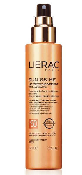 Lierac sunissime слънцезащитно мляко за тяло spf30 150мл