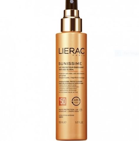 Lierac sunissime слънцезащитно мляко за тяло spf50 150мл