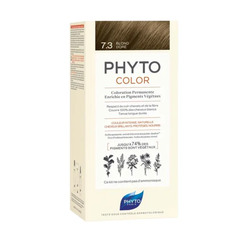 Phyto phytocolor №7.3 златисто русо