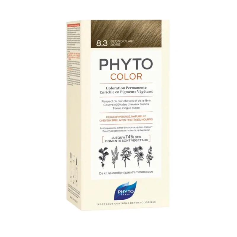 Phyto phytocolor №8.3 светло златисто русо