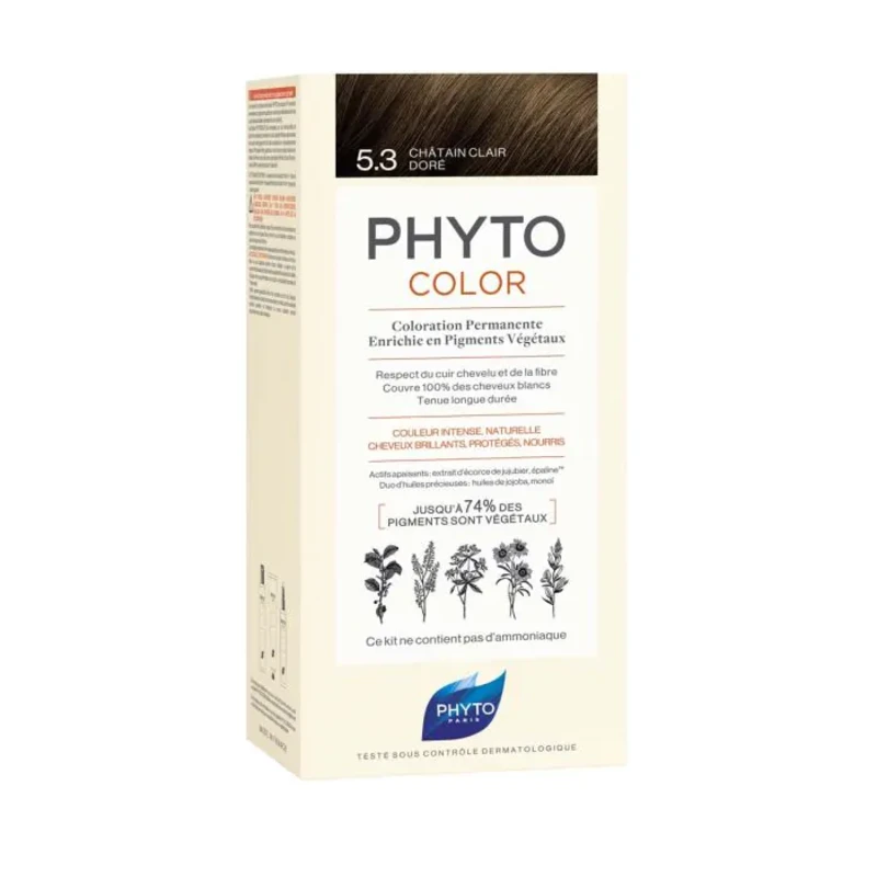 Phyto phytocolor №5.3 светъл златист кестен