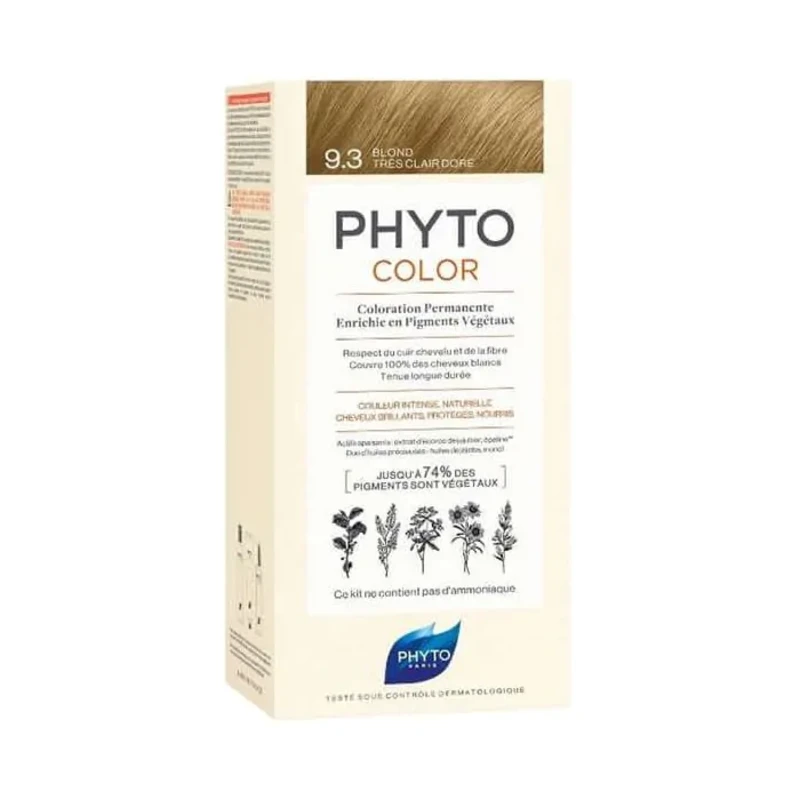 Phyto phytocolor №9.3 светло златно русо