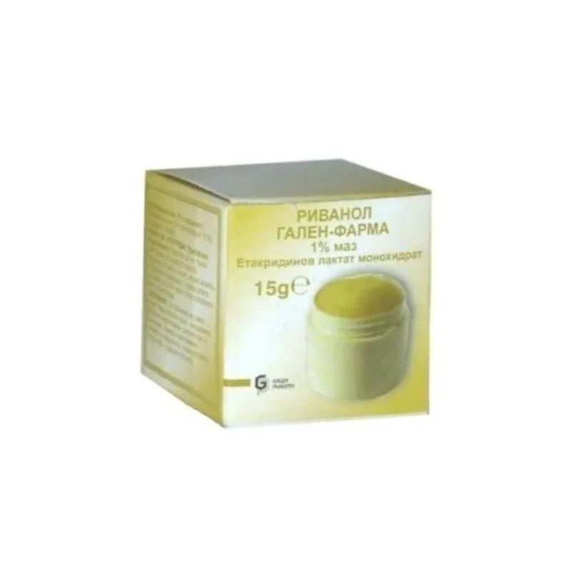 Риванол гален-фарма маз 1% х 15гр