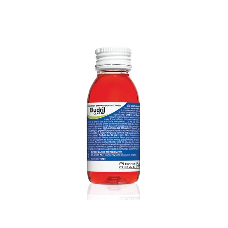 Eludril classic вода за уста 90мл