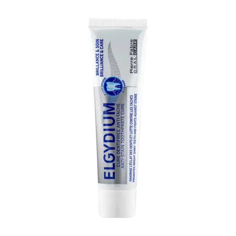 Elgydium brillance &amp; care полираща паста за зъби 30мл