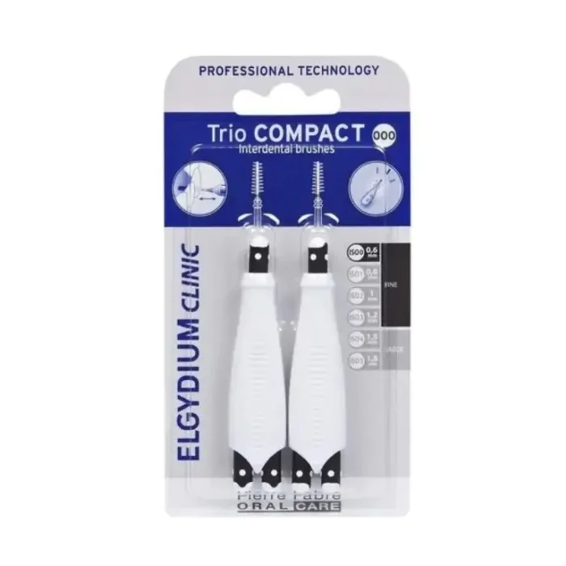 Elgydium clinic трио компакт тесни междузъбни простр trio000