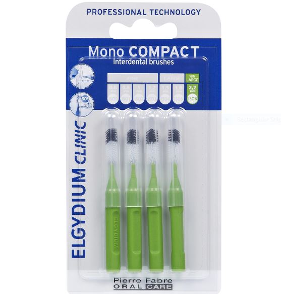 Elgydium clinic моно компакт зелен