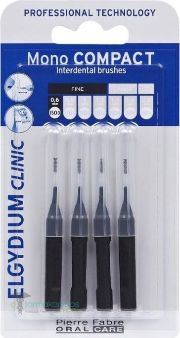 Elgydium clinic моно компакт черен