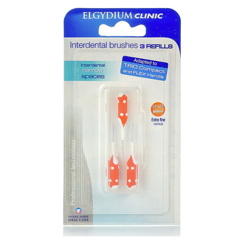 Elgydium clinic трио компакт пълнител черен