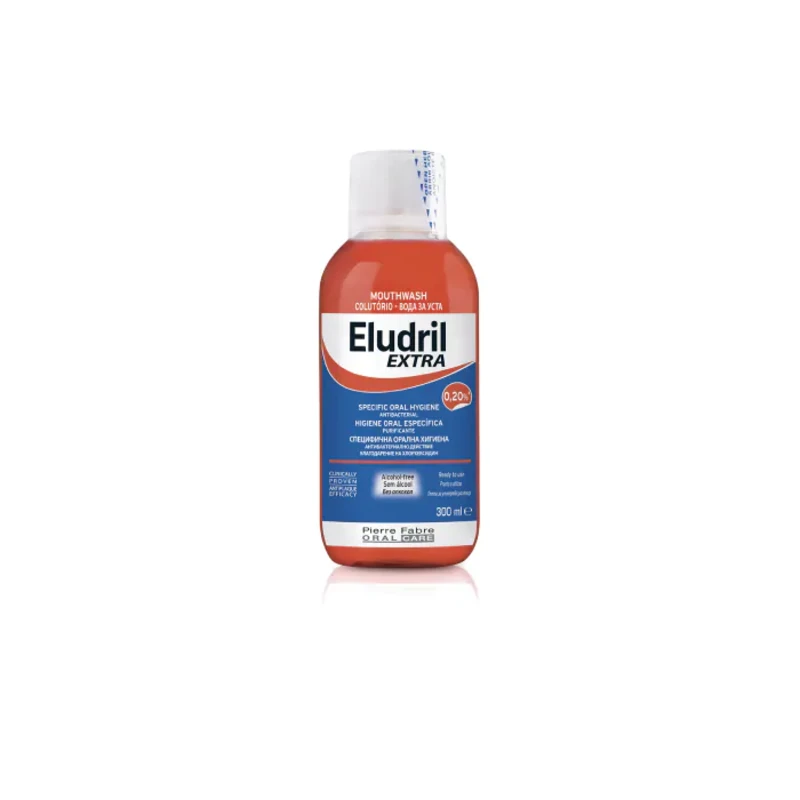 Eludril extra вода за уста 300мл