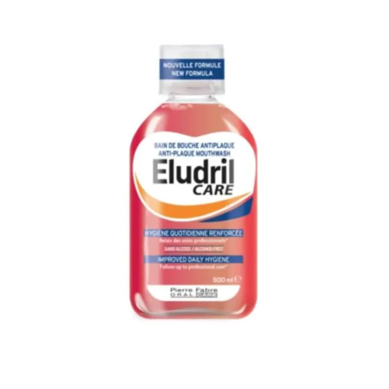 Eludril care антиплакова вода за уста 500мл промо