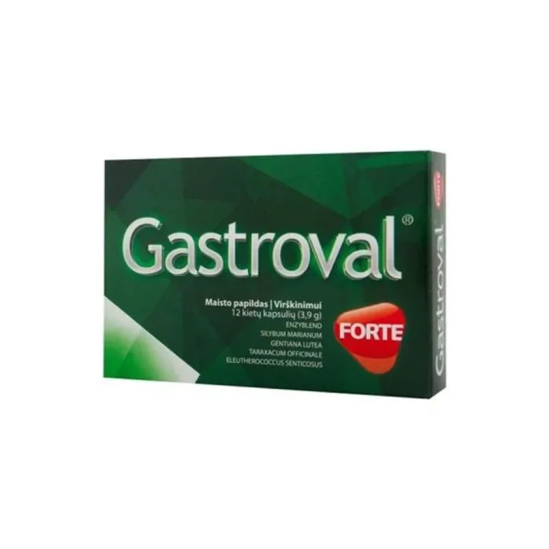 Гастровал Форте капсули за добро храносмилане х12