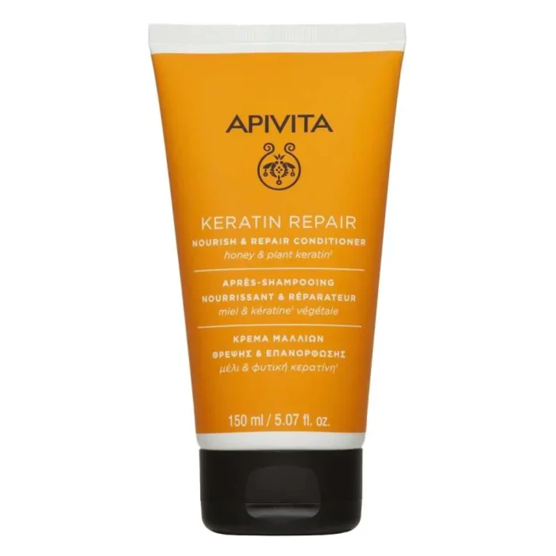 Apivita nourish &amp; repair подхранващ и възстановяващ балсам за суха и увредена коса с маслина и мед 1