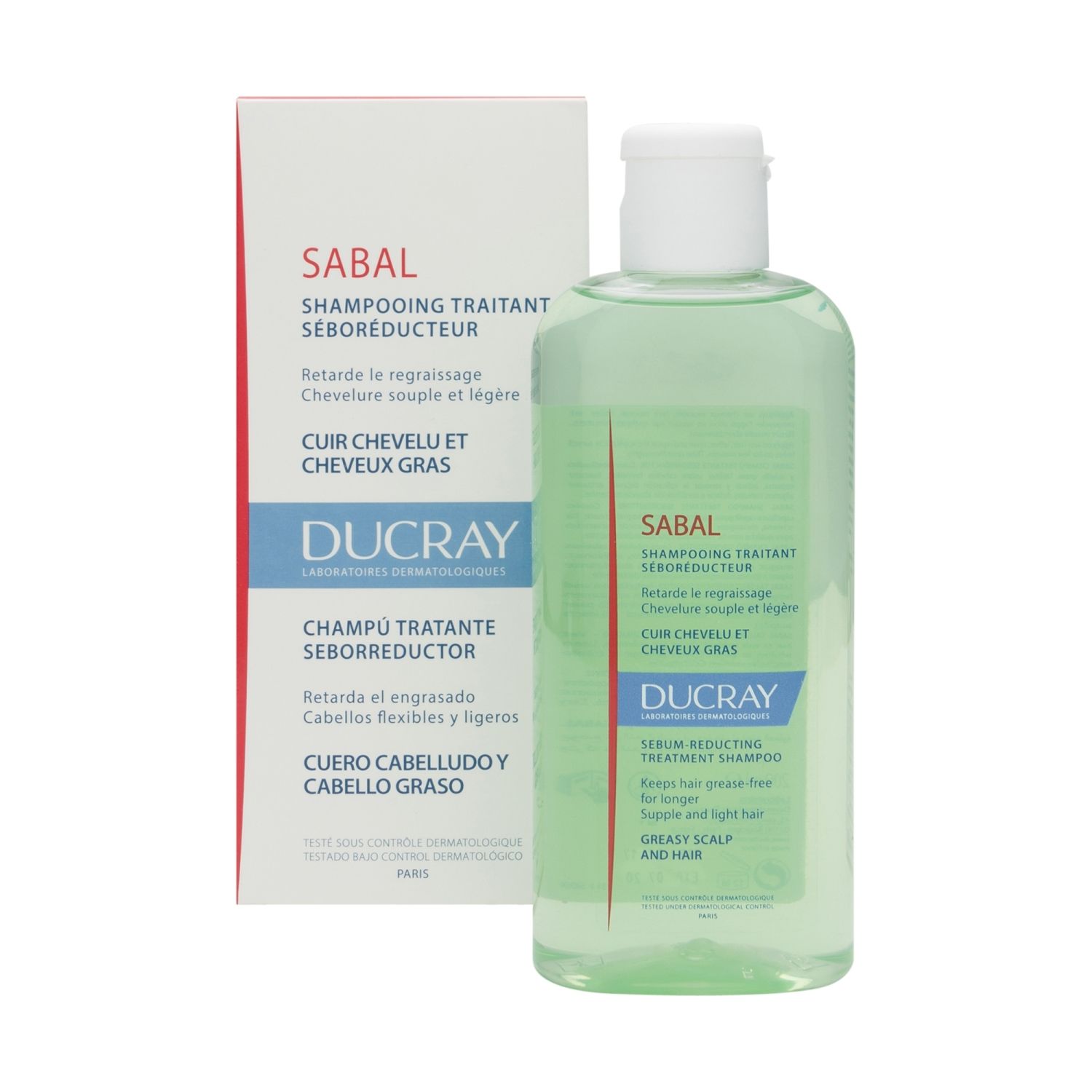 Ducray sabal себоредуциращ третиращ шампоан 200ml