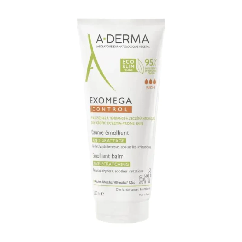 A-derma exomega control емолиентен балсам 200ml