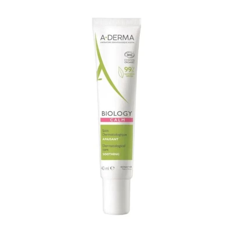 A-derma biology calm дерматологична успокояваща грижа 40ml