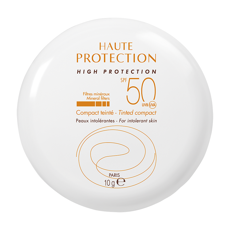 Avene Sun Миунерална крем-пудра за лице пясъчен цвят SPF50 10г