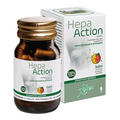 Хепа екшън капсули за подпомагане функцията на черния дроб х50 Aboca