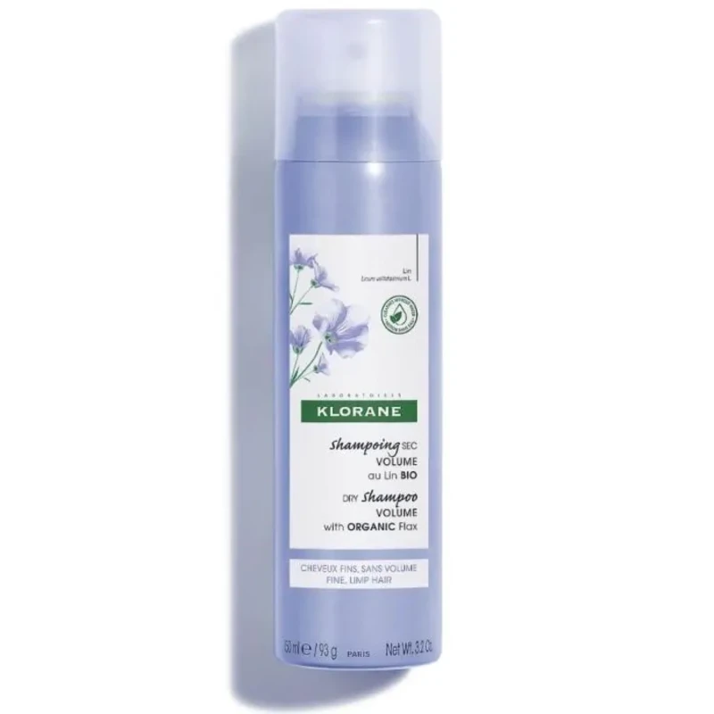 Klorane flax сух шампоан за обем за фина коса с лен 150мл