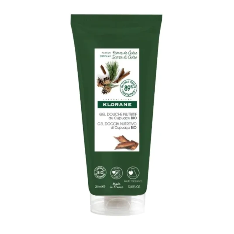 Klorane cedar хидратиращ душ-гел с кора от кедър 200мл