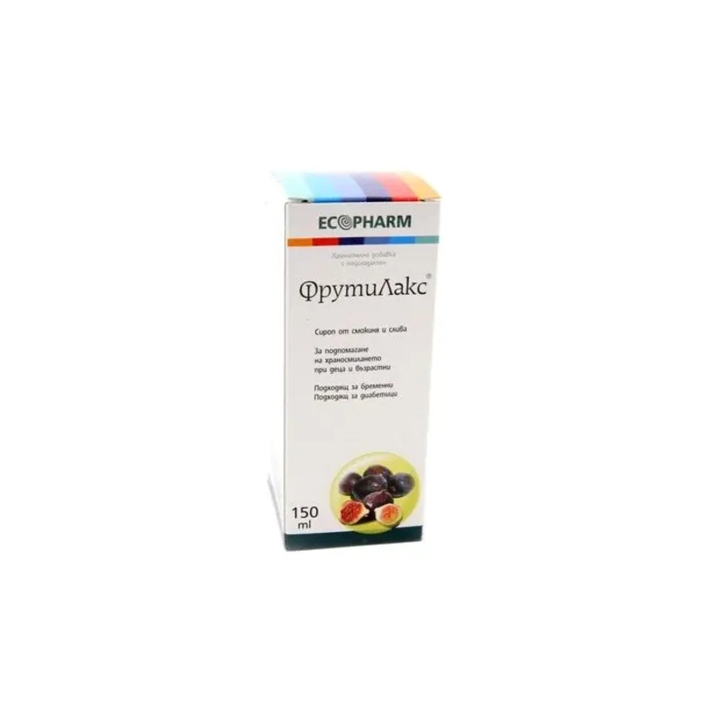 Фрутилакс смокиня и слива слабителен сироп 150мл