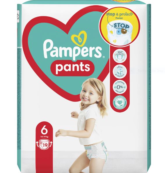Pampers пелени-гащи msb размер 6 / 14-19кг./ х132