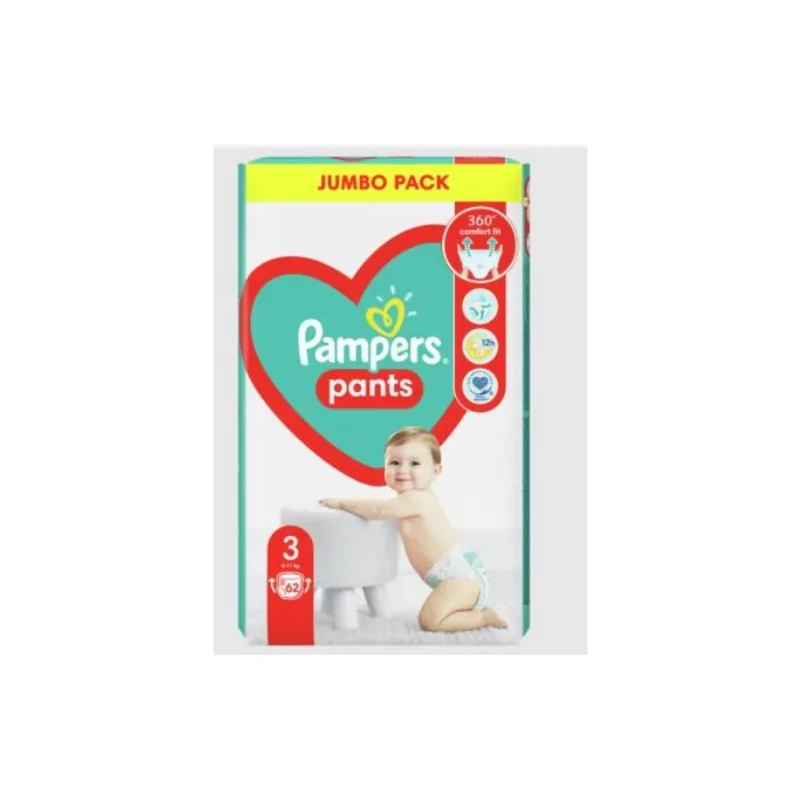Pampers пелени-гащи jp размер 3 / 6-11кг./ х62