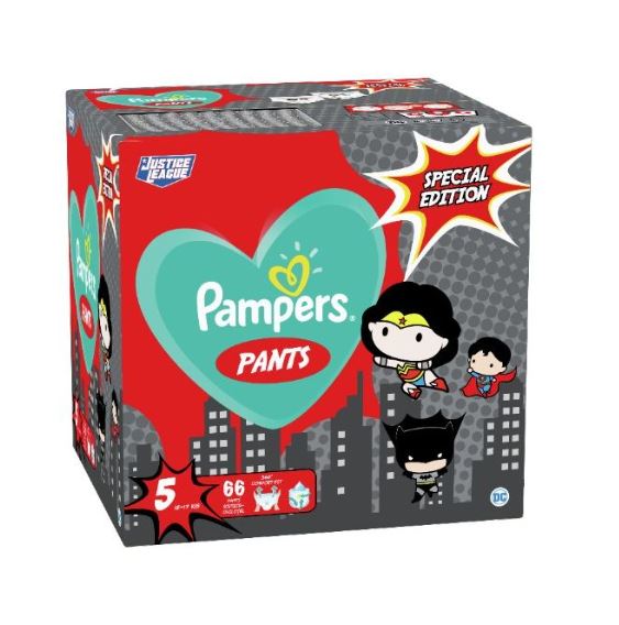 Pampers warner bros пелени-гащи gpp размер 5 / 12-17кг./ х66