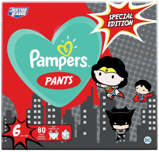 Pampers warner bros пелени-гащи gpp размер 6 / 14-19кг./ х60