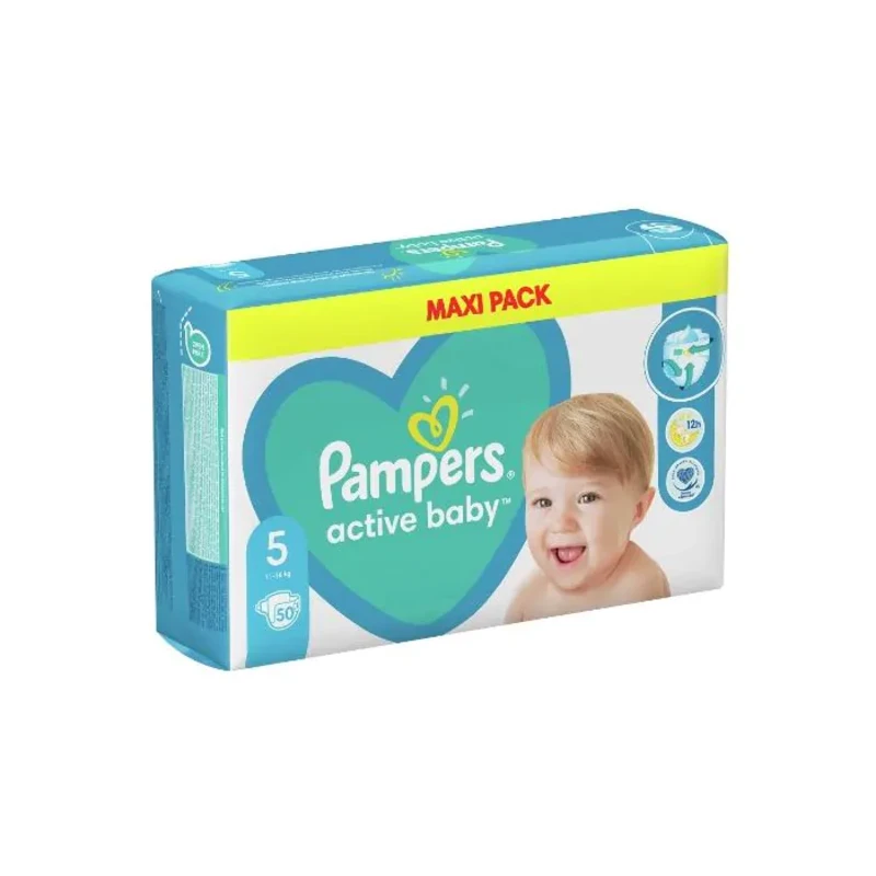 Pampers active baby пелени vpp размер 5 /10-16кг./х50