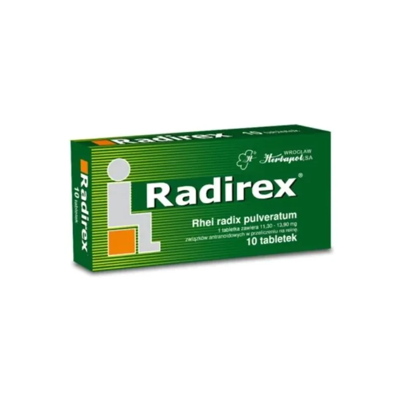 Радирекс таблетки при запек 513мг х10
