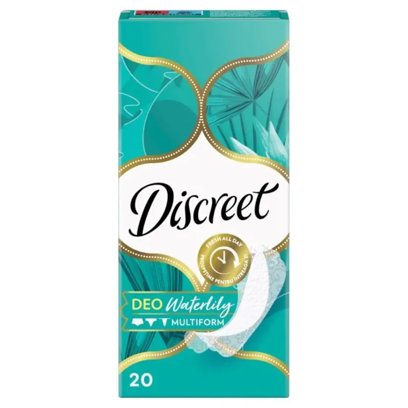 Дамски превръзки discreet deo water lilly x20