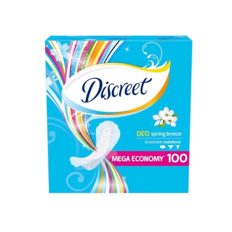 Дамски превръзки discreet deo spring breeze x100