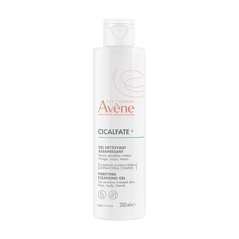 Avene cicalfate+ почистващ измивен гел 200мл