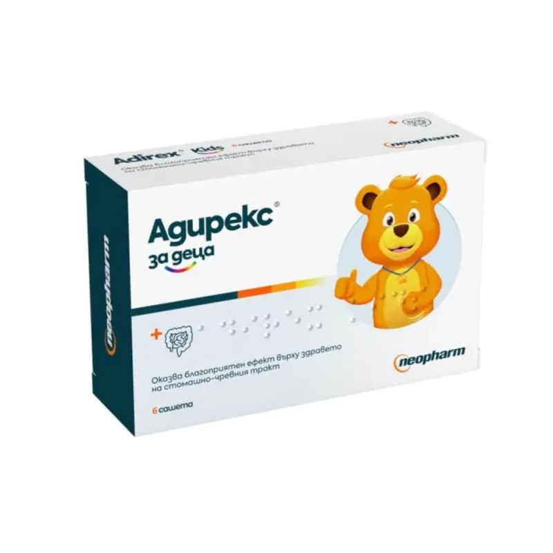 Адирекс за деца саше за баланс на чревната микрофлора х6 Neopharm