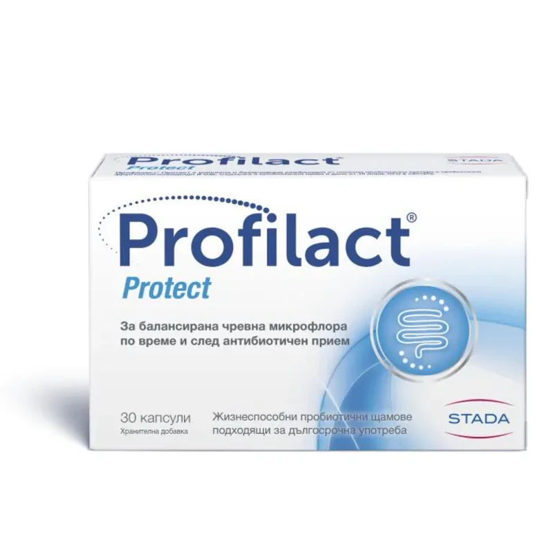 Профилакт Протект капсули за балансирана чревна микрофлора х30