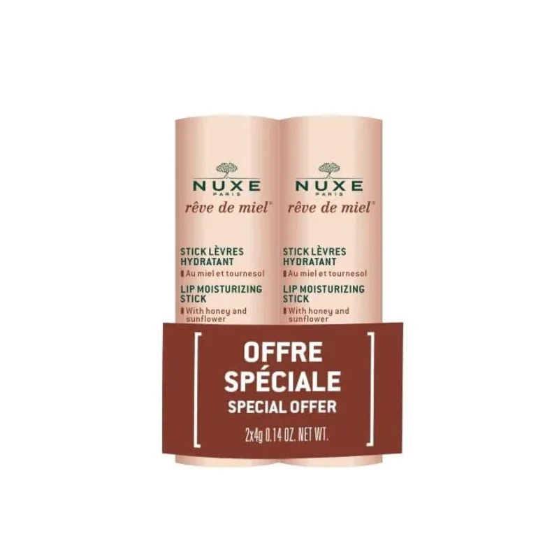 Nuxe reve de miel стик за устни 2х4г