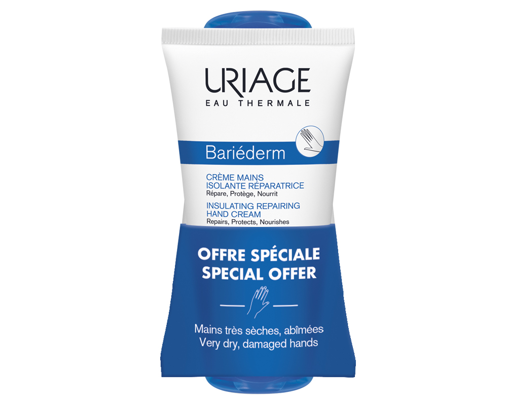 Uriage bariederm дуо крем за ръце 2x50ml