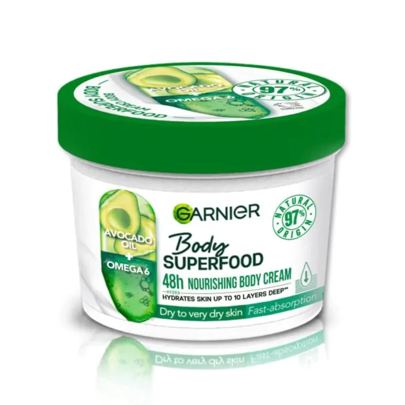 Garnier body superfood гел-крем за тяло за дехидратирана кожа Watermelon + Hyaluronic acid 380мл