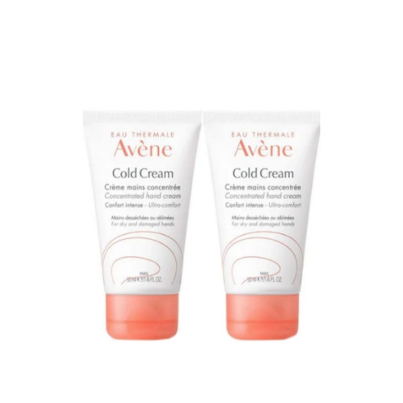 Avene duo cold cream концентриран крем за ръце 2х50мл
