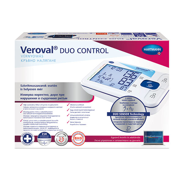 Hartmann veroval duo control l 925524 апарат за кръвно налягане