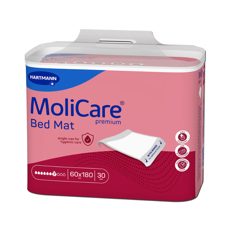 MoliCare чаршафчета 60/180см с крила х 30 161072 Hartmann