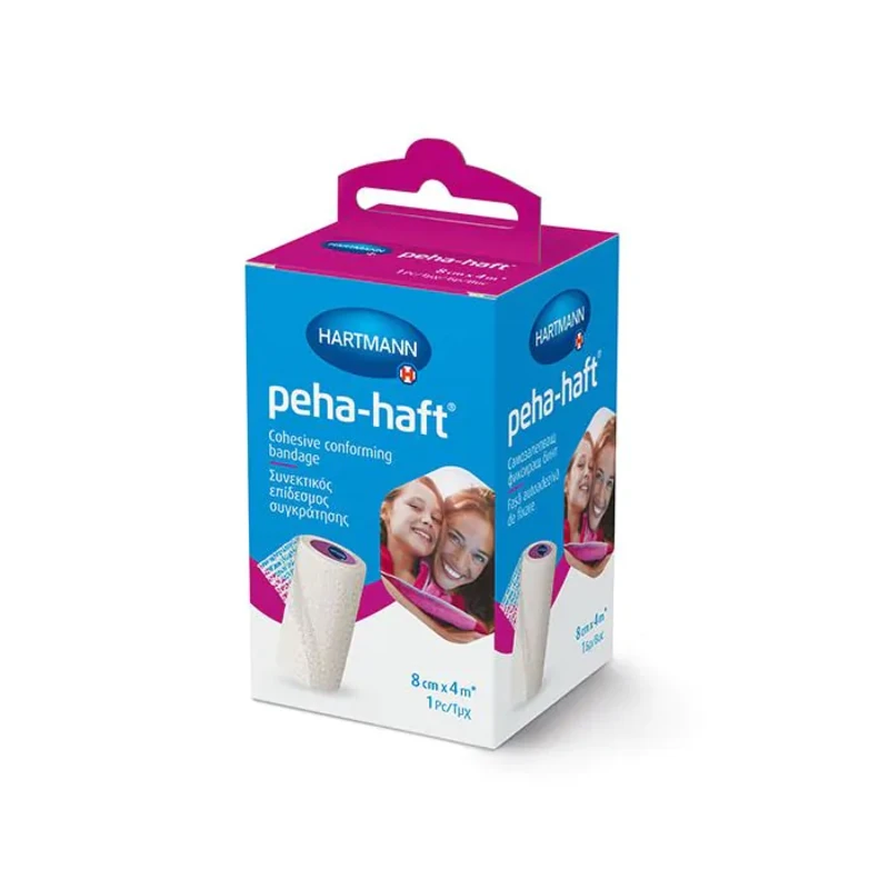 Бинт Peha-haft самозалепващ размер 4м/8см Hartmann