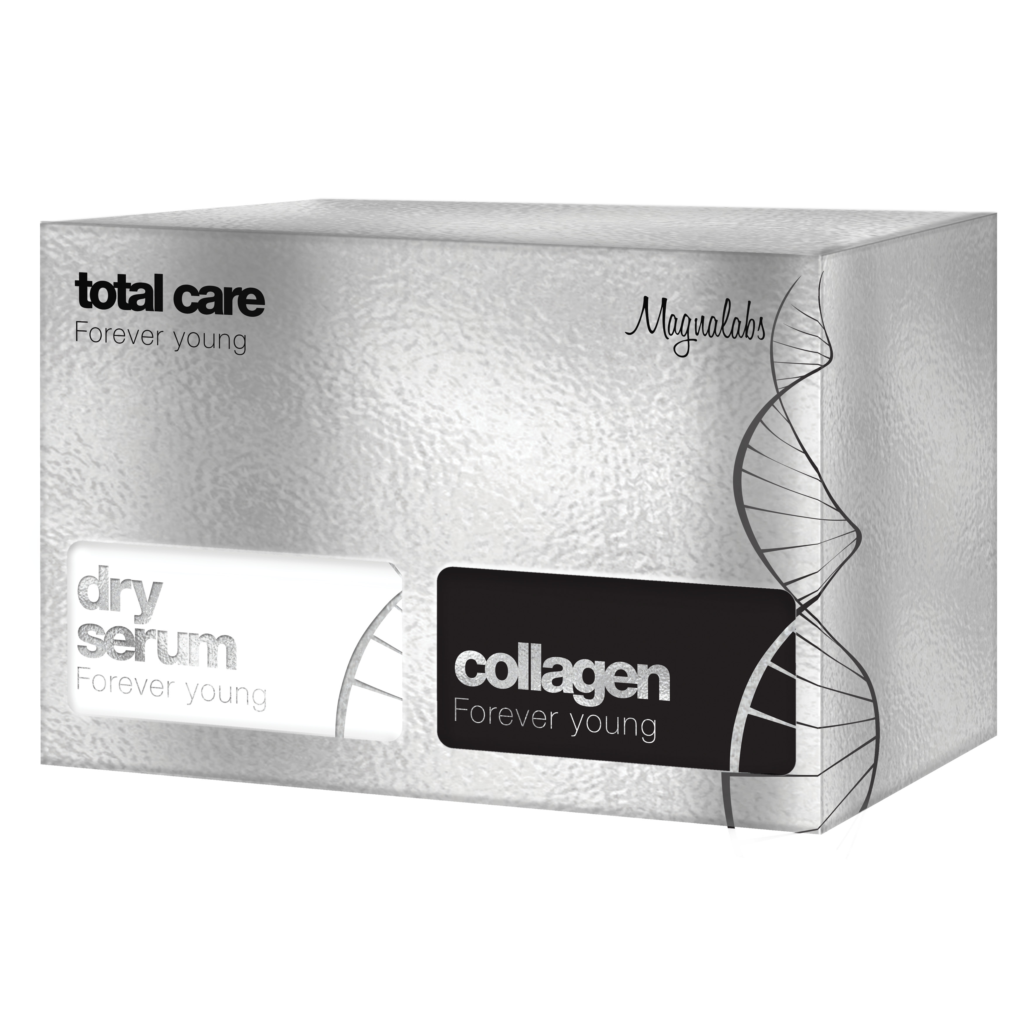 Forever Young Total Care колаген капсули х90 + Сух серум капсули х30 Magnalabs