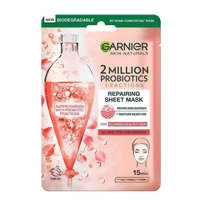 Garnier probiotics хартиена маска за лице 22гр