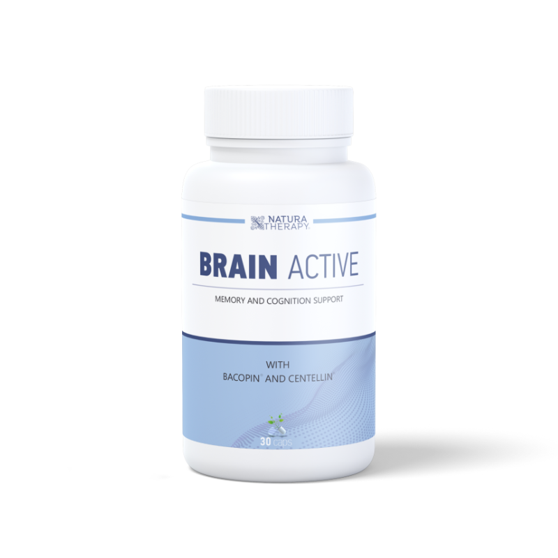 Брейн актив капсули х 30 natura therapy