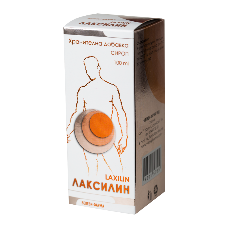 Лаксилин сироп при запек 100мл Велеви Фарма
