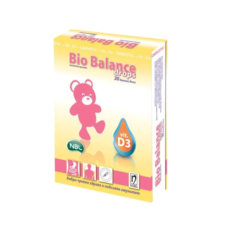 Био баланс пробиотични капки за бебета 7,5мл