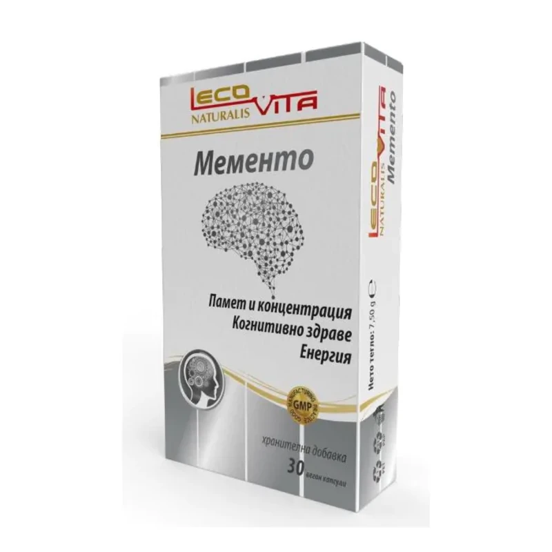 Мементо капсули за памет и концентрация Х 30 Lecovita